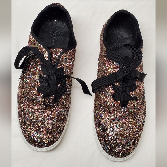 Torrid rainbow sparkle shoes - Picture 3 of 9